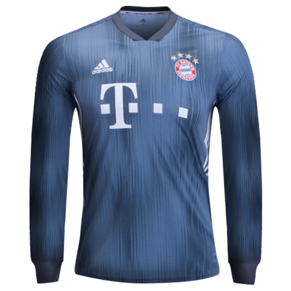 Camiseta Bayern Munich 3ª ML 2018/19 Gris Azul